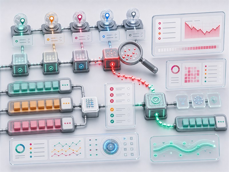 Proxy pacing diagnostics for field completeness drops