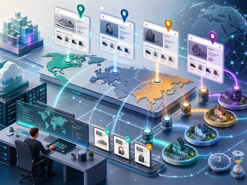 Rotating residential proxy questions for regional price monitoring