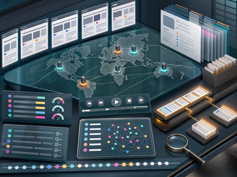 Public data collection proxy evidence quality linking regions sources and replay records