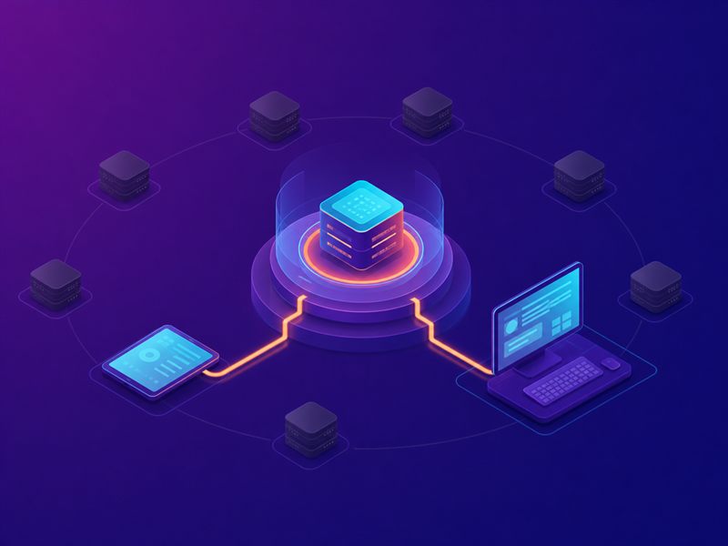 Dedicated proxy IP workload illustration
