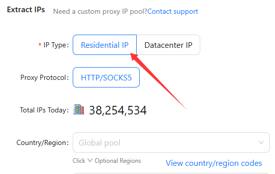 Rotating Residential Proxies Extraction Guide