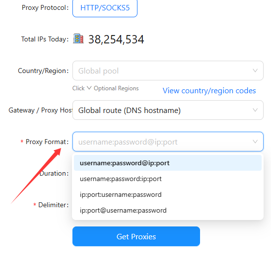 Rotating Residential Proxies Extraction Guide