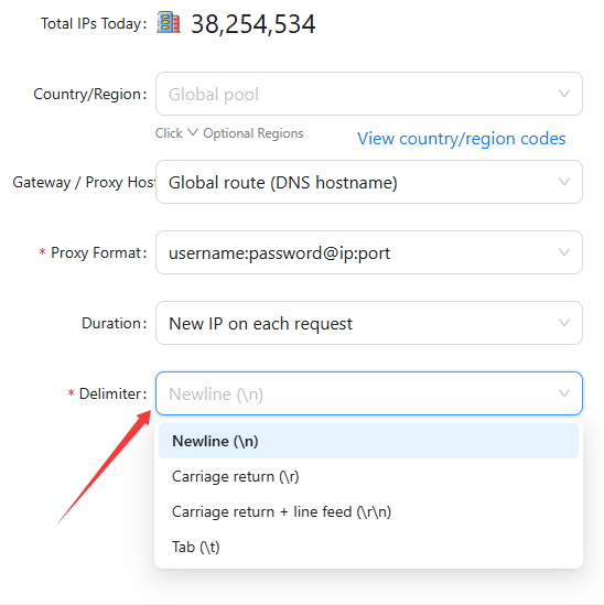 Rotating Residential Proxies Extraction Guide