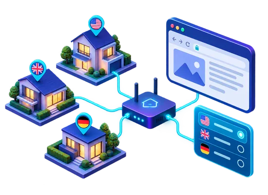 ความแตกต่างและคำแนะนำของResidential IP แบบหมุนเวียน กับ Datacenter IP แบบหมุนเวียน ของCloudBypass